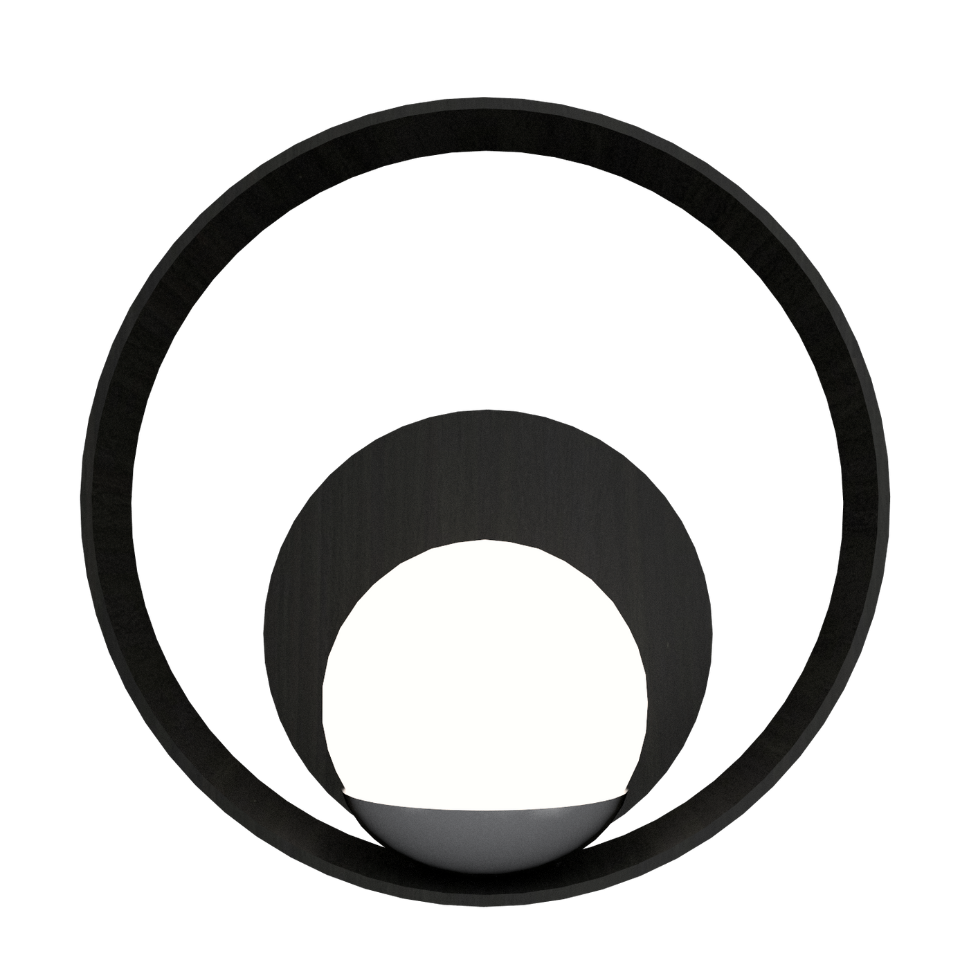 13.78'' Contemporary Sfera Accord Wall Lamp Light