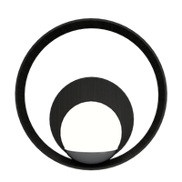 13.78'' Contemporary Sfera Accord Wall Lamp Light