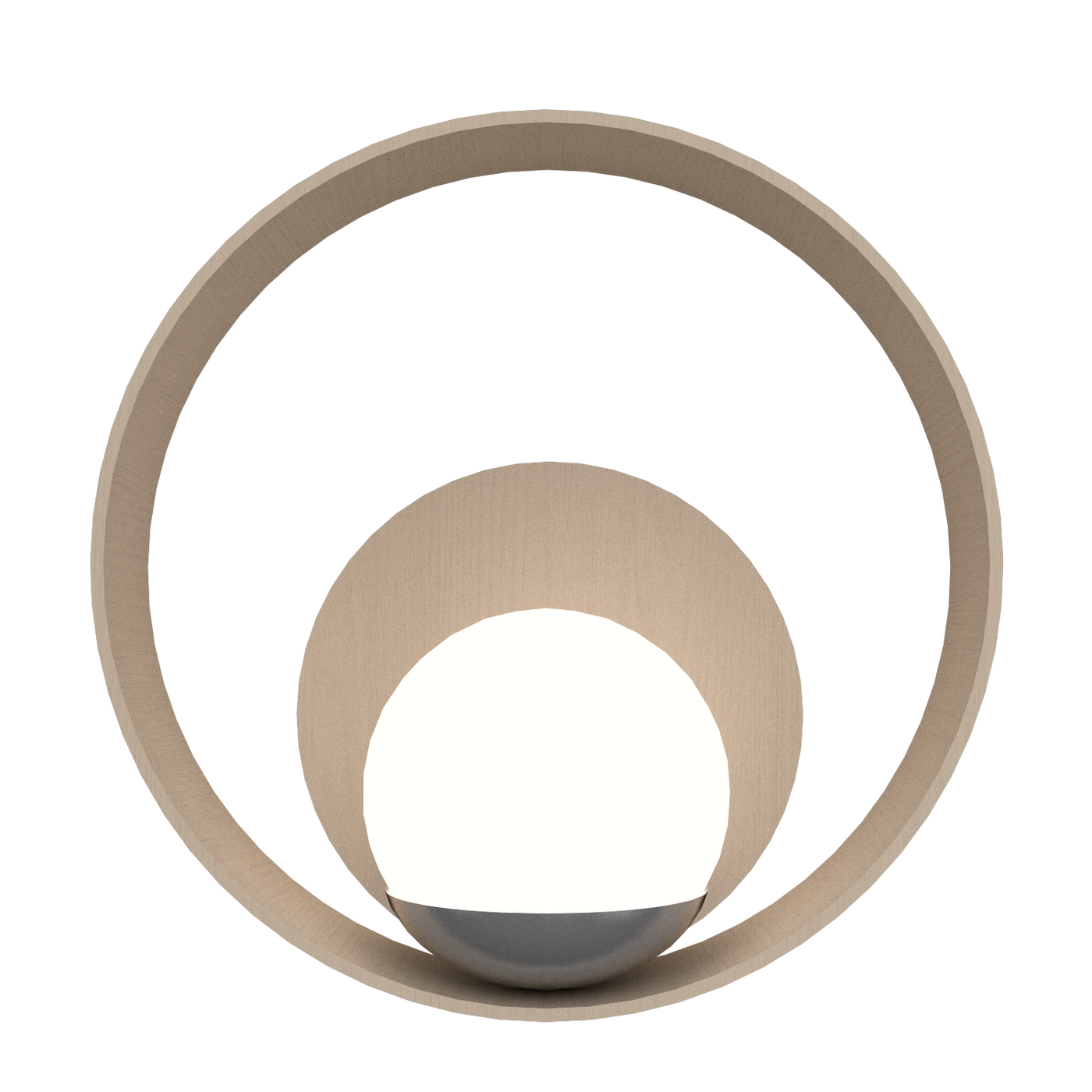 13.78'' Contemporary Sfera Accord Wall Lamp Light
