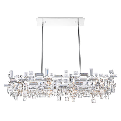 Arley 12 Light Chrome Chandelier