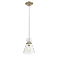 8.5'' Amarella Modern Gold 1 Light Mini Pendant