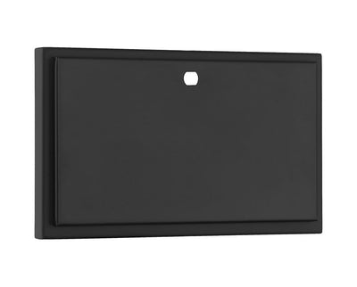 22'' Abelson Matte Black 3 Light Bath Vanity