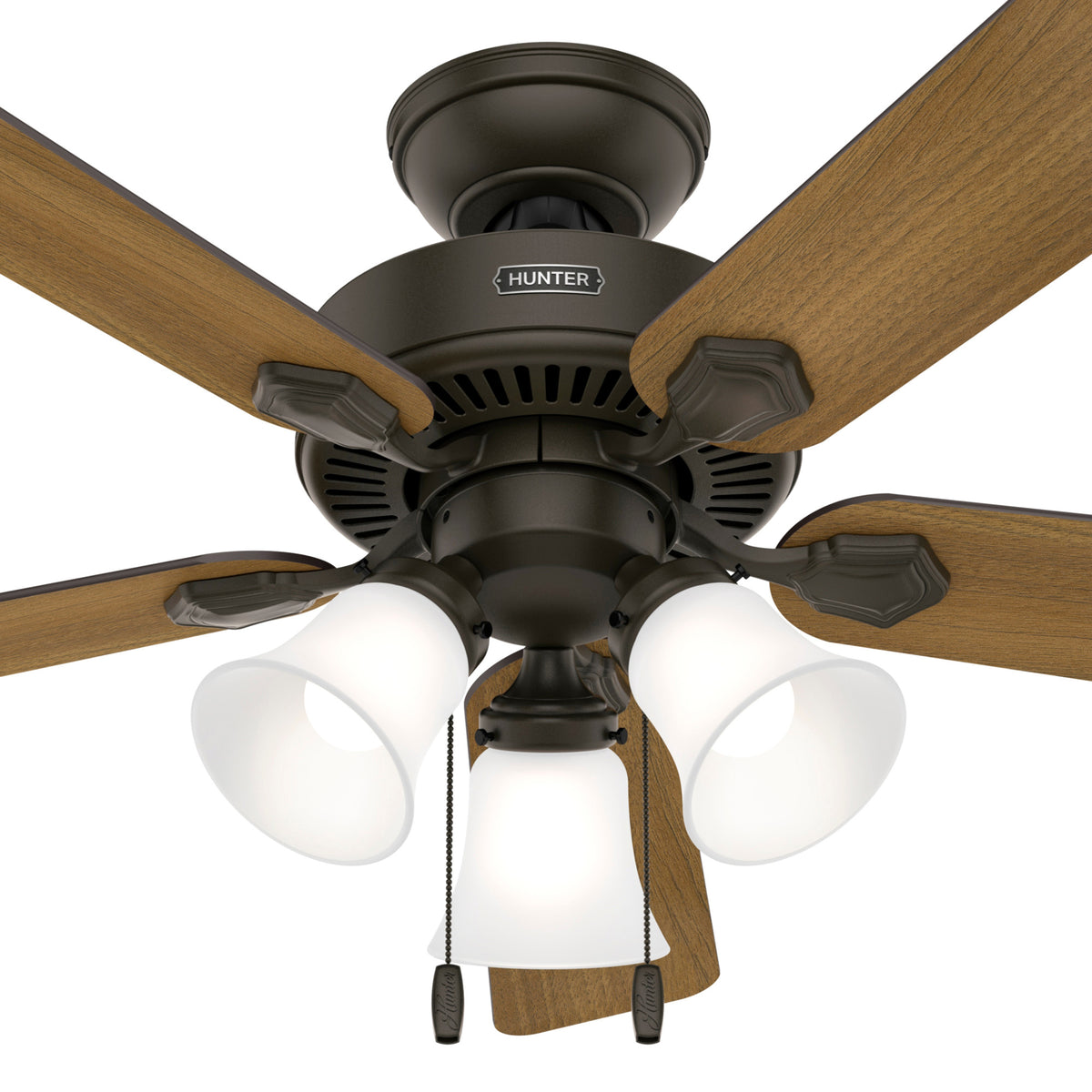 44 inch Swanson ENERGY STAR® New Bronze Ceiling Fan with LED Light Kit