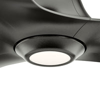 Casablanca 60 inch Stingray ENERGY STAR® Granite Damp Rated Ceiling Fan with LED Light Kit and Handheld Remote