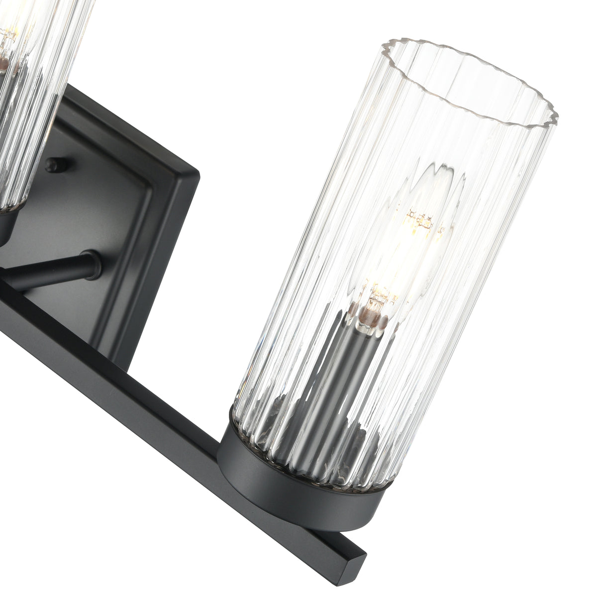21'' Iversen Matte Black 3 Light Bath Vanity