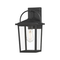 7'' Strathden Powder Coated Black 1 Light Lantern
