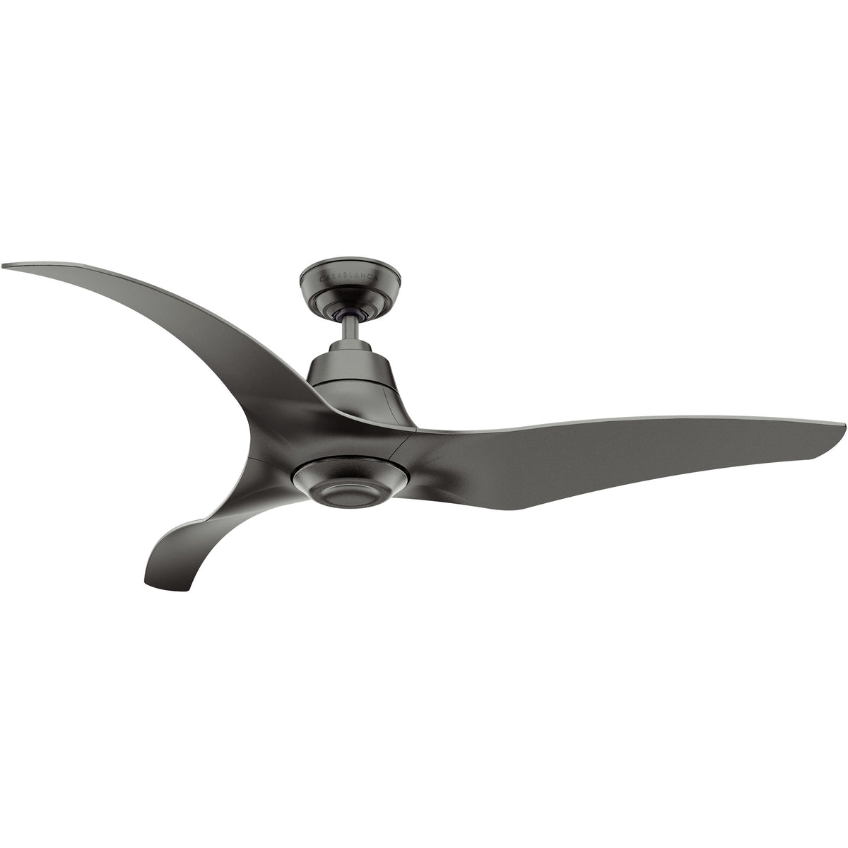 Casablanca 60 inch Stingray ENERGY STAR® Granite Damp Rated Ceiling Fan with LED Light Kit and Handheld Remote