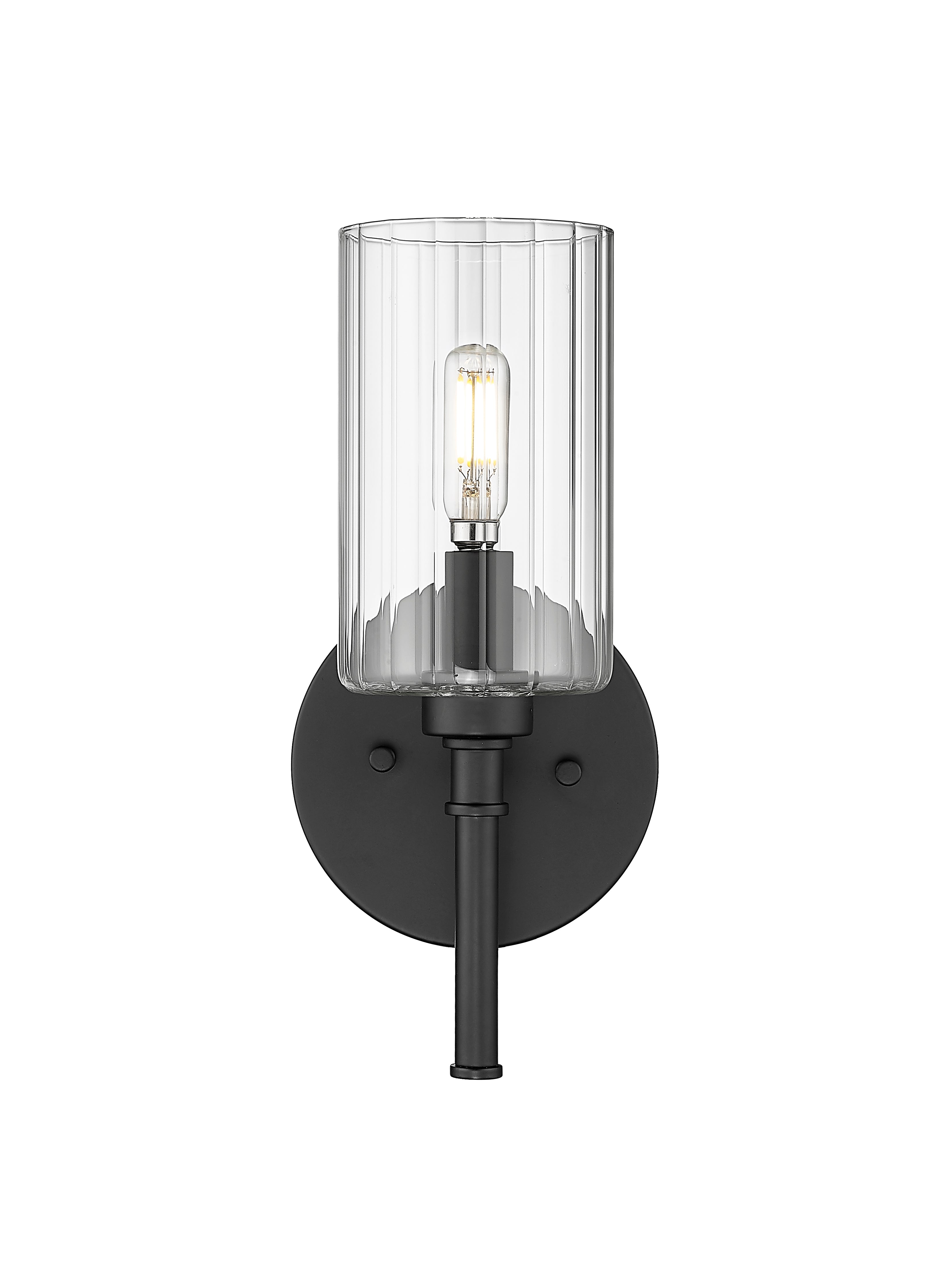 5.5'' Chastine Matte Black 1 Light Wall Sconce