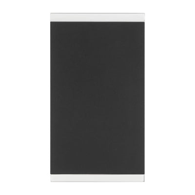 Jasper 8-inch 2-light Textured Black LED Exterior Wall Sconce