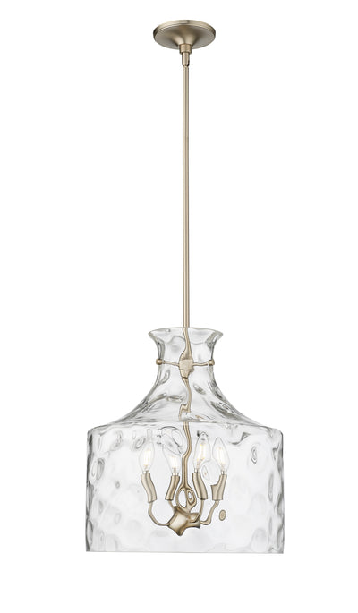 16.5'' Santorini Modern Gold 4 Light Pendant
