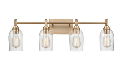 31'' Arlett Modern Gold 4 Light Bath Vanity