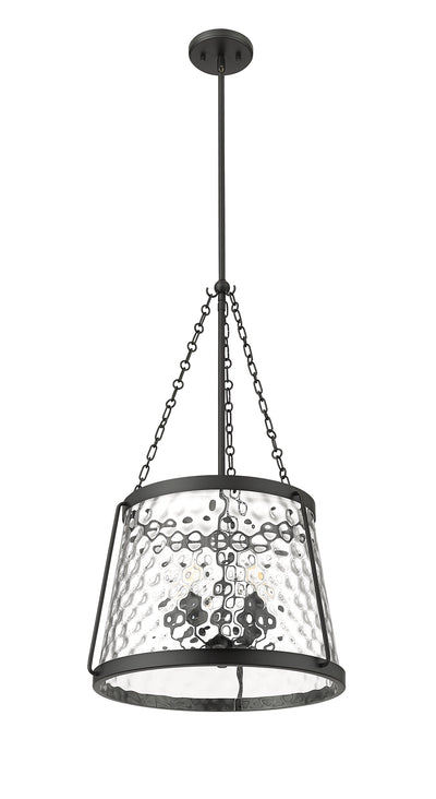 29.88'' Adabella Matte Black 5 Light Pendant