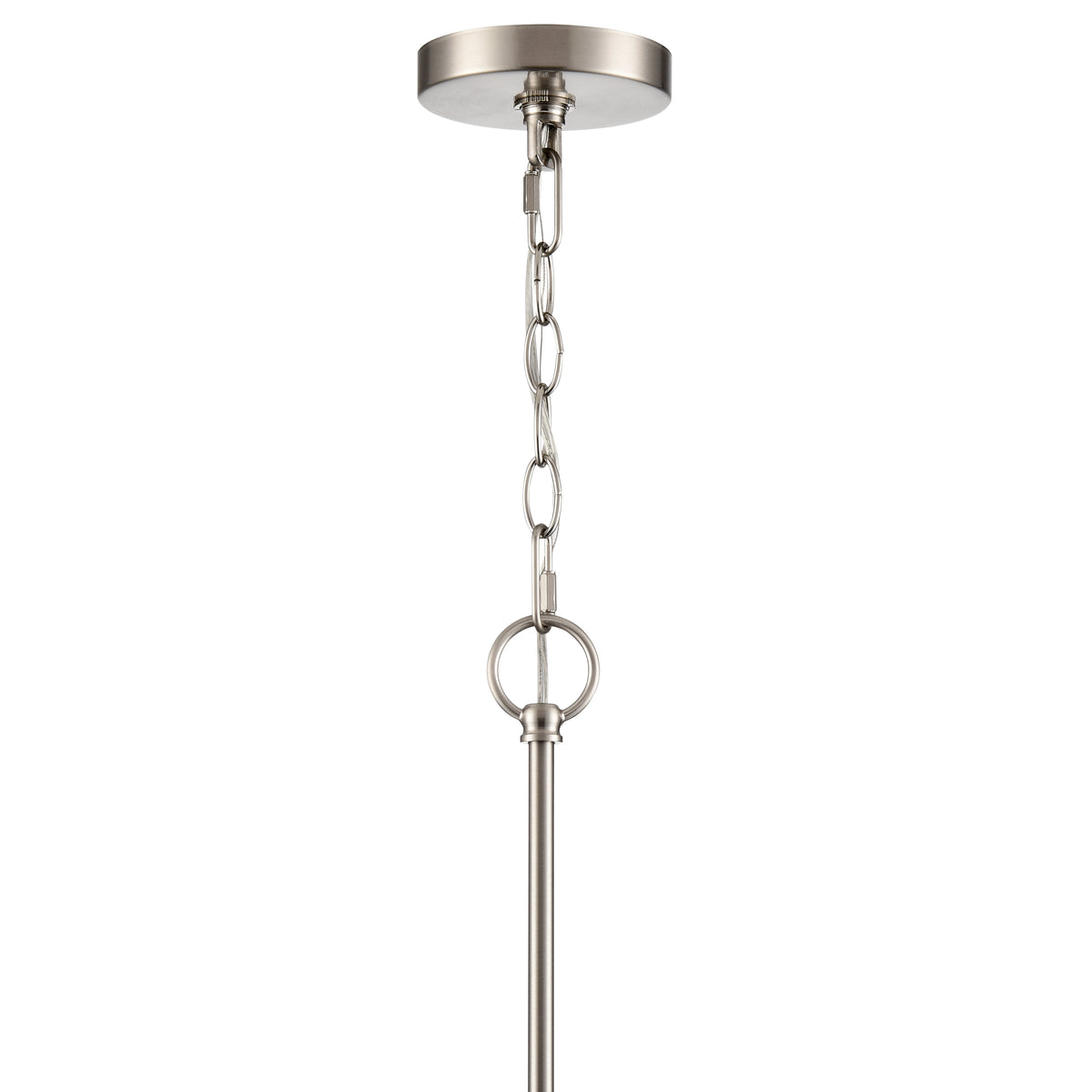 22.25'' Beverlly Brushed Nickel 3 Light Chandelier