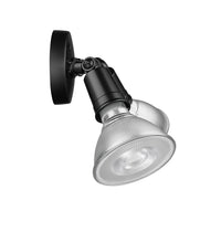 9.25''  Powder Coated Black 2 Light Flood Light