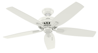 52 inch Newsome Fresh White LED Ceiling Fan with Pull Chain