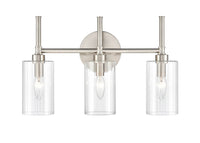 19'' Chastine Brushed Nickel 3 Light Bath Vanity