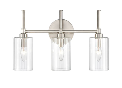 19'' Chastine Brushed Nickel 3 Light Bath Vanity