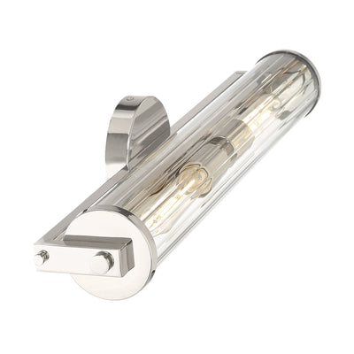 22.75'' Cylora Polished Nickel 2 Vanity Light