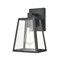 7'' Grant Powder Coated Black 1 Light Wall Sconce