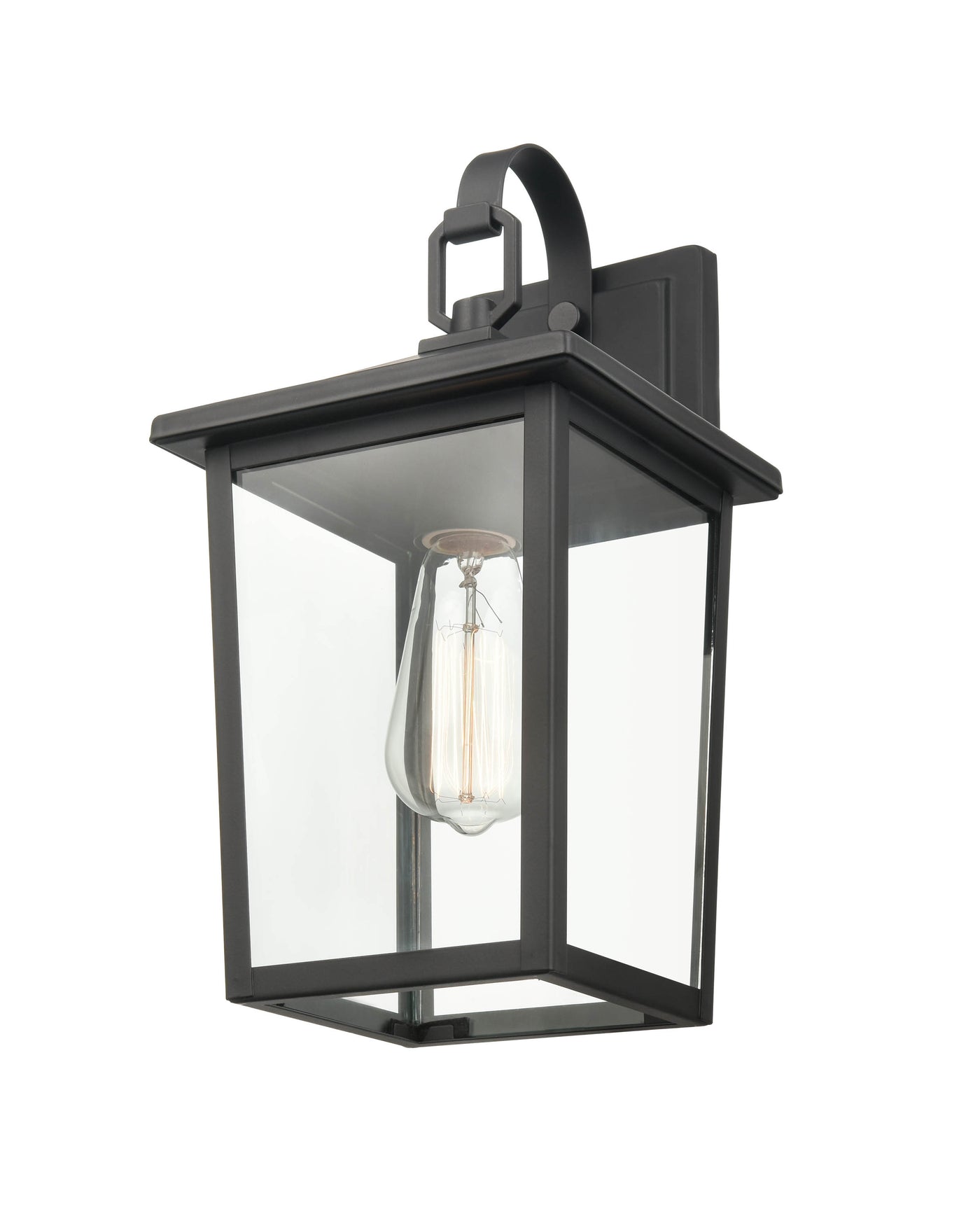 7'' Fetterton Powder Coated Black 1 Light Wall Sconce