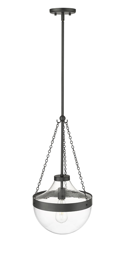 23.5'' Clarra Matte Black 1 Light Pendant