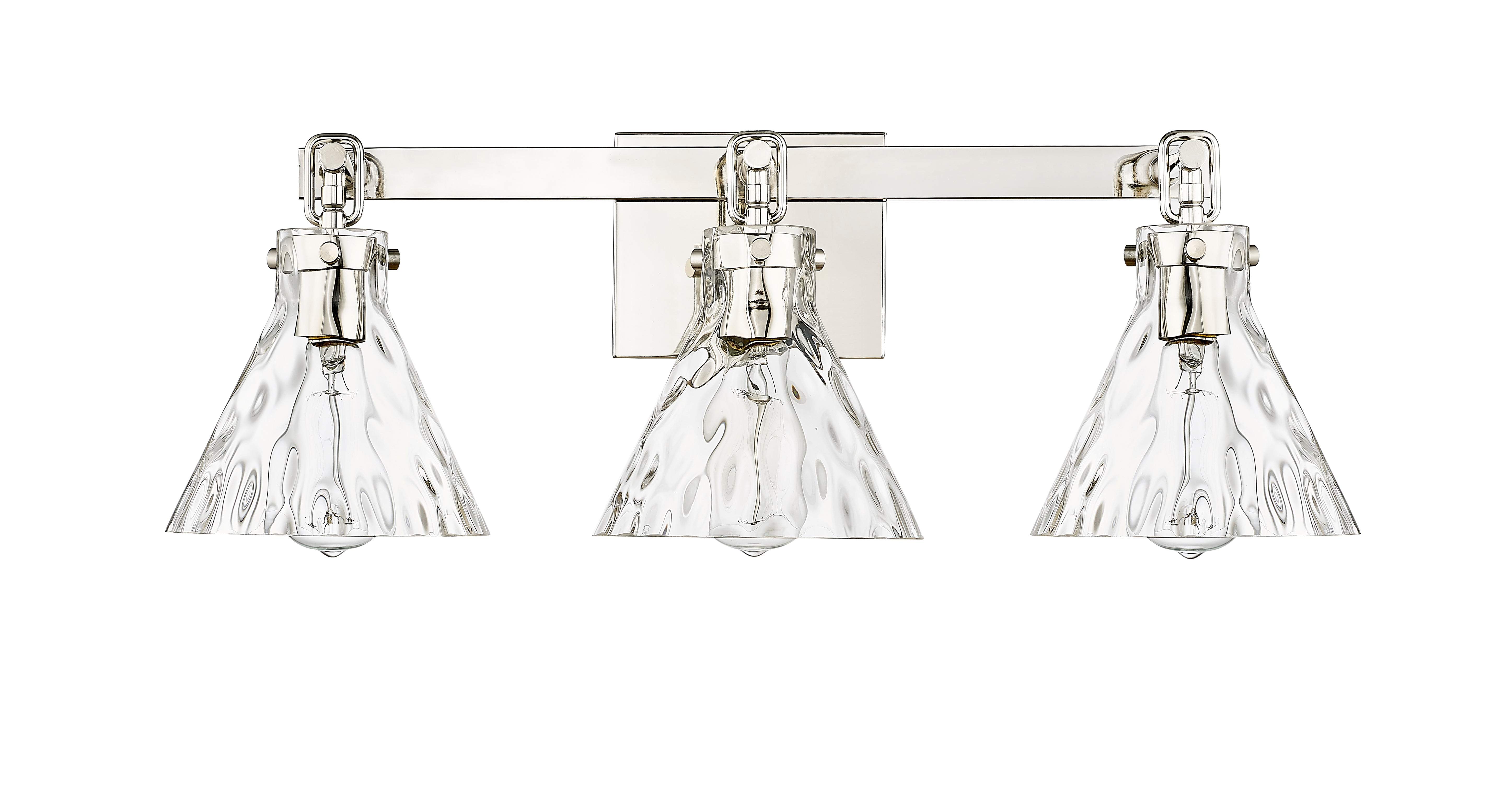 25.5'' Barlon Polished Nickel 3 Light Bath Vanity