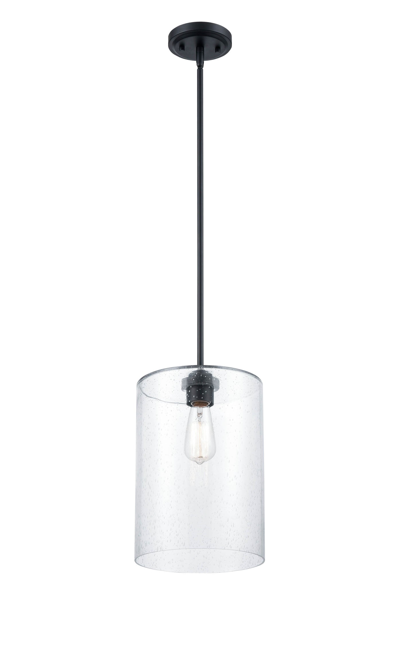 58'' Moven Matte Black 1 Light Mini Pendant