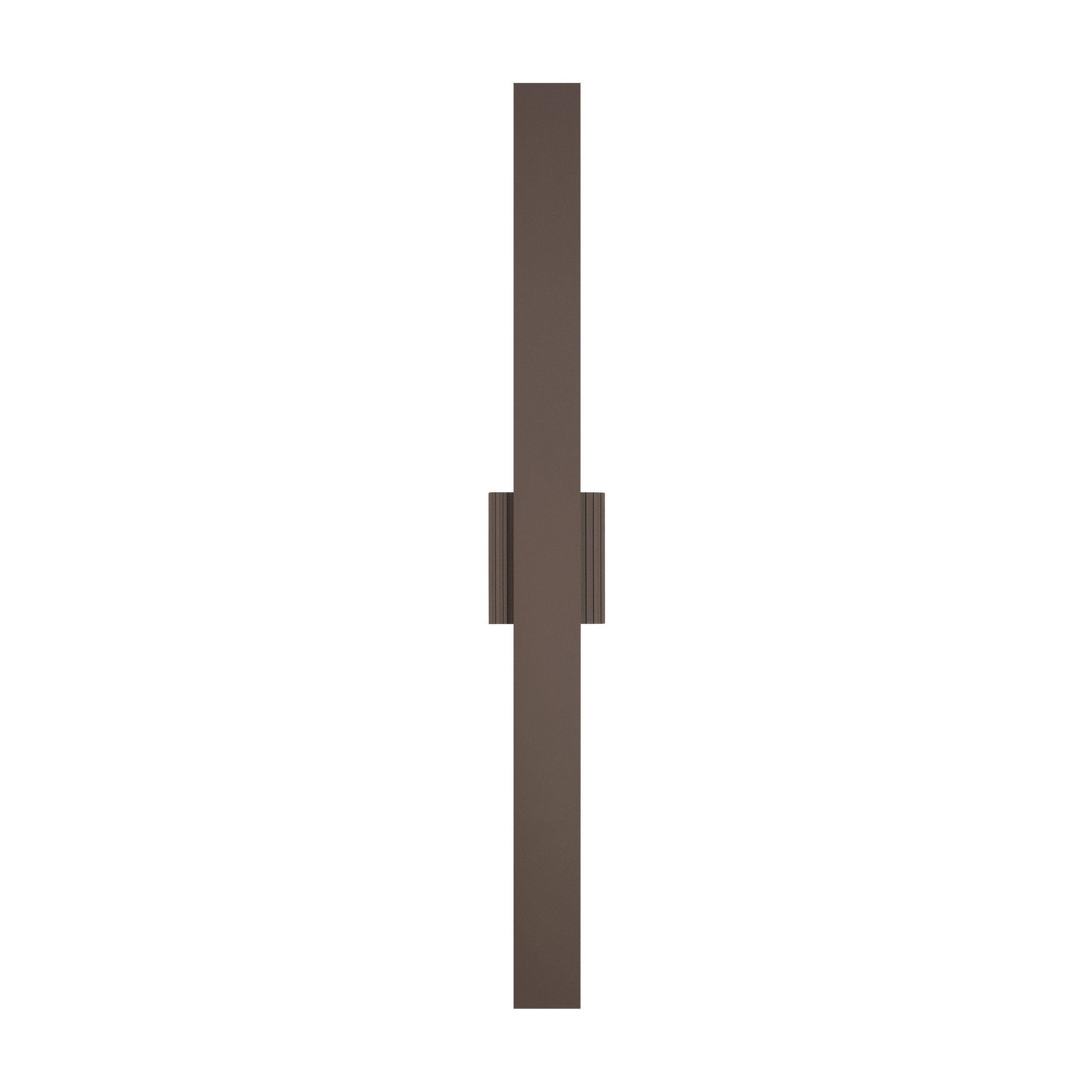 Jacks 48-inch Architectural Bronze 5CCT LED Exterior Wall Sconce