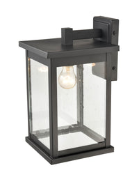 8.5'' Bowton Powder Coated Black 1 Light Wall Sconce