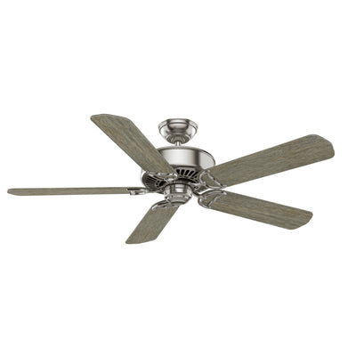 Casablanca 54 inch Panama ENERGY STAR® Brushed Nickel Ceiling Fan with Handheld Remote