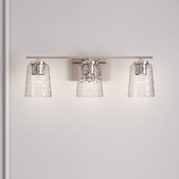 23'' Saben Polished Nickel 3 Light Bath Vanity