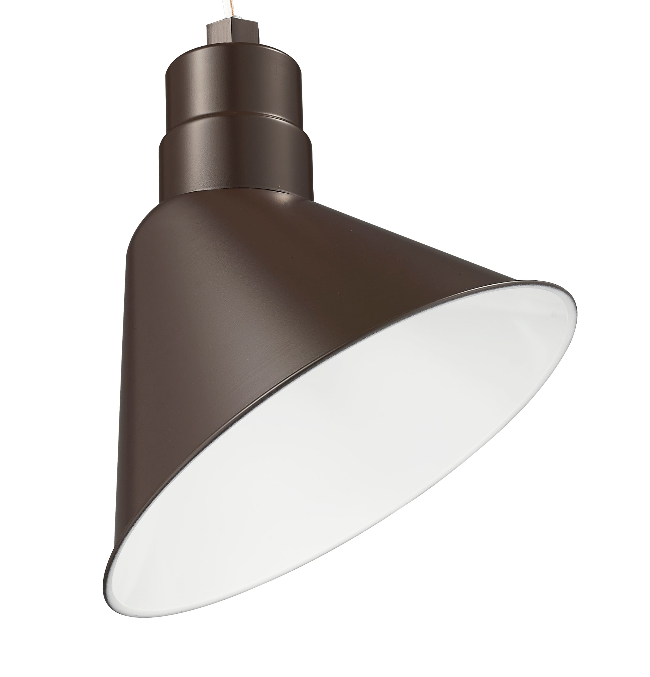 12'' Architectural Bronze Metal R Series Angle Shade