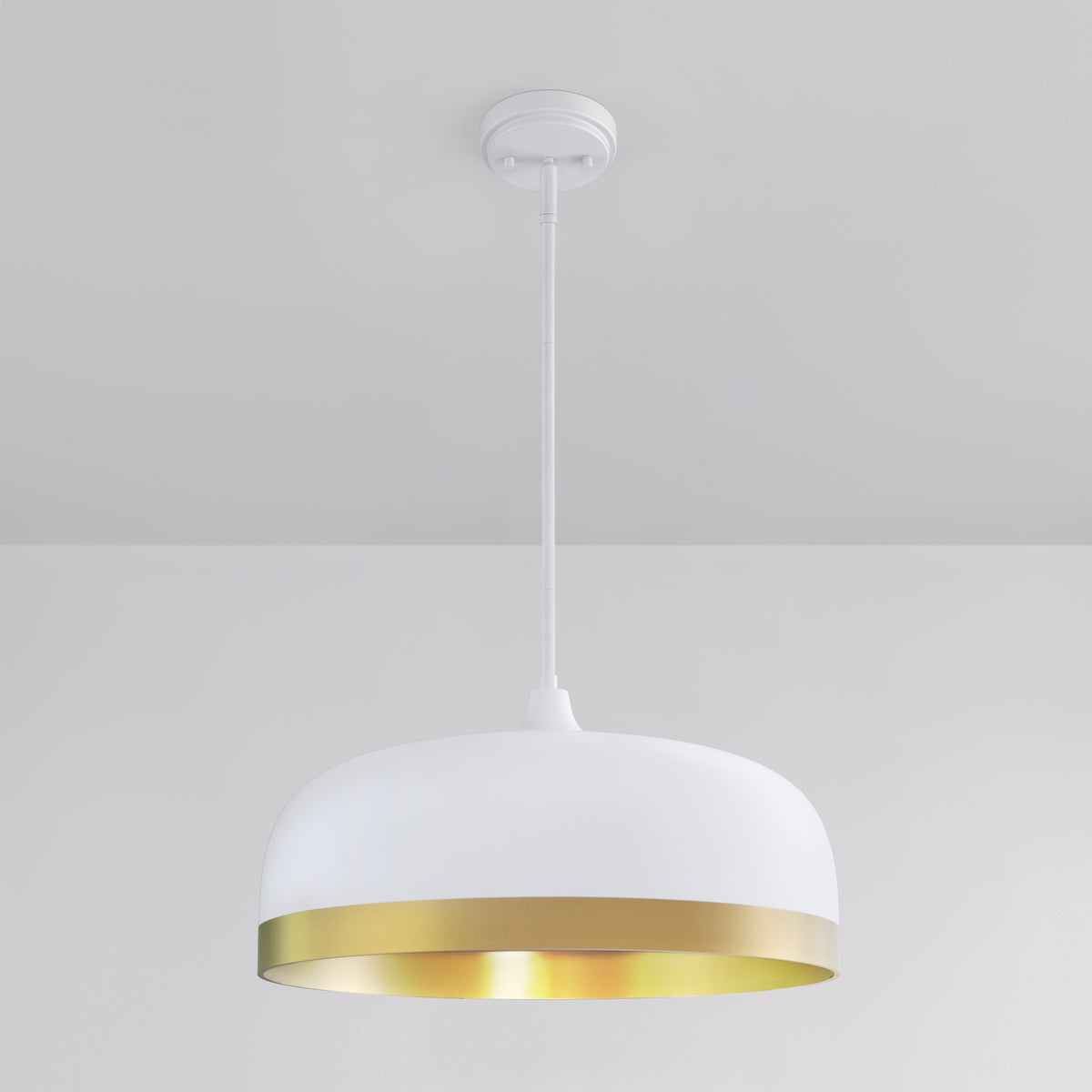 11.5'' Amarra Matte White 4 Light Pendant