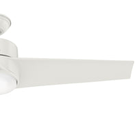 54 inch Havoc Fresh White WeatherMax Indoor / Outdoor Ceiling Fan with LED Light Kit and Wall Control