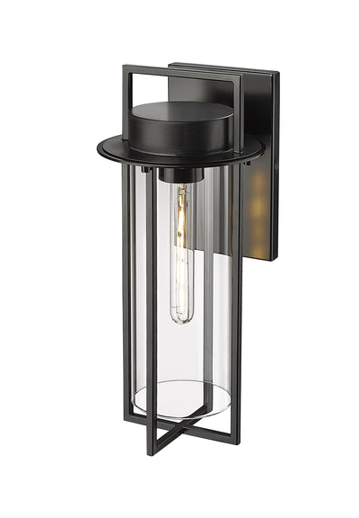 8'' Russell Powder Coated Black 1 Light Wall Sconce