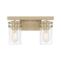 14.5'' Lunden Modern Gold 2 Light Bath Vanity
