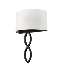 12.8'' Rylee Matte Black 1 Light Wall Sconce