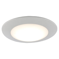 6-inch White Wall Light with 3000K Light