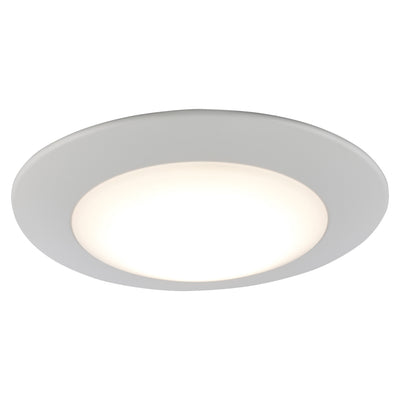 6-inch White Wall Light with 3000K Light