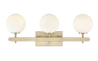 26'' Coretta Modern Gold 3 Light Bath Vanity