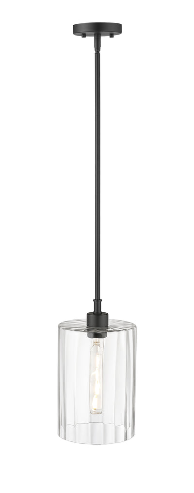 13.75'' Chastine Matte Black 1 Light Pendant