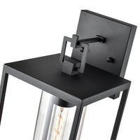7.5'' Ellway Textured Black 1 Light Wall Sconce
