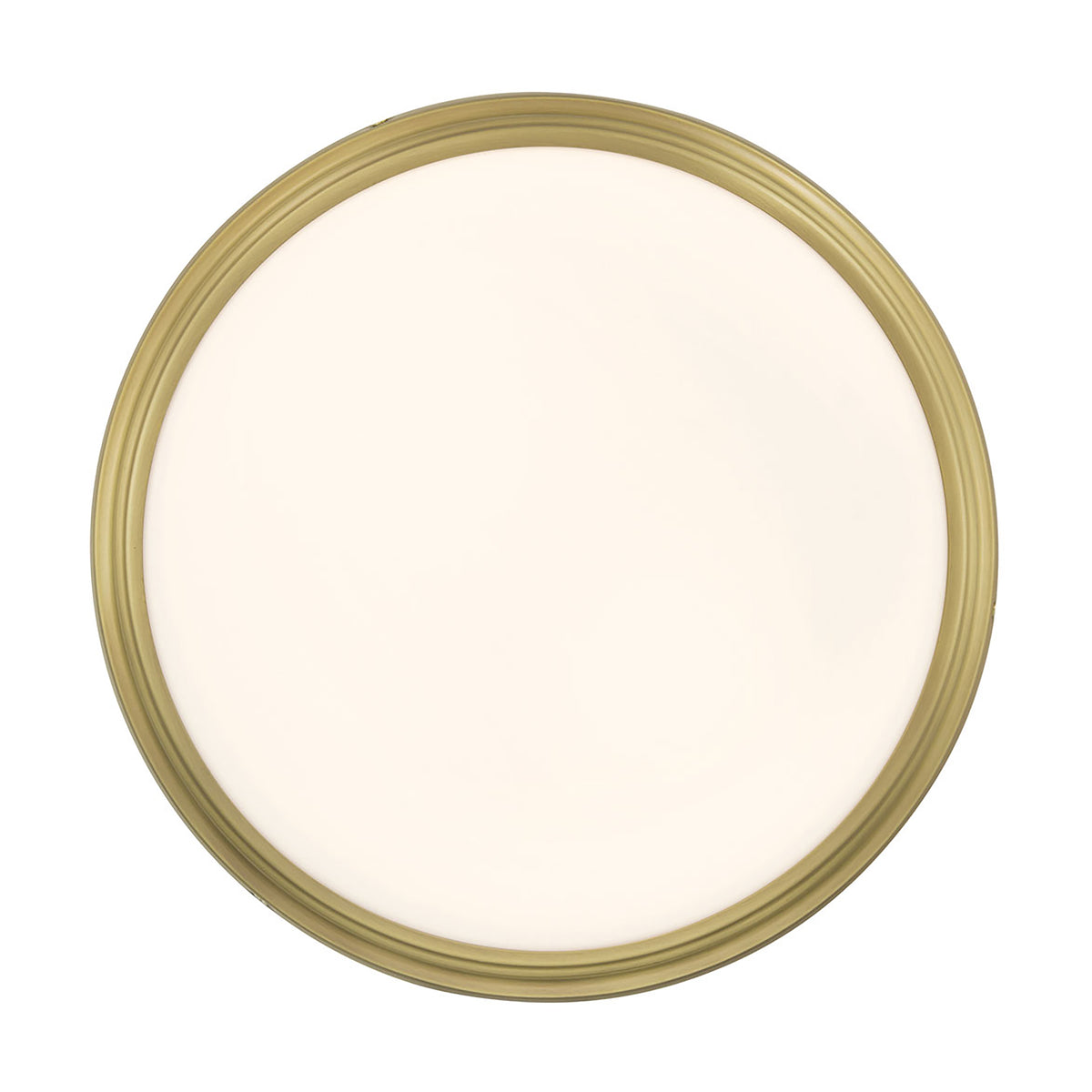 5'' Velune Vintage Brass 2 Light Flush Mount