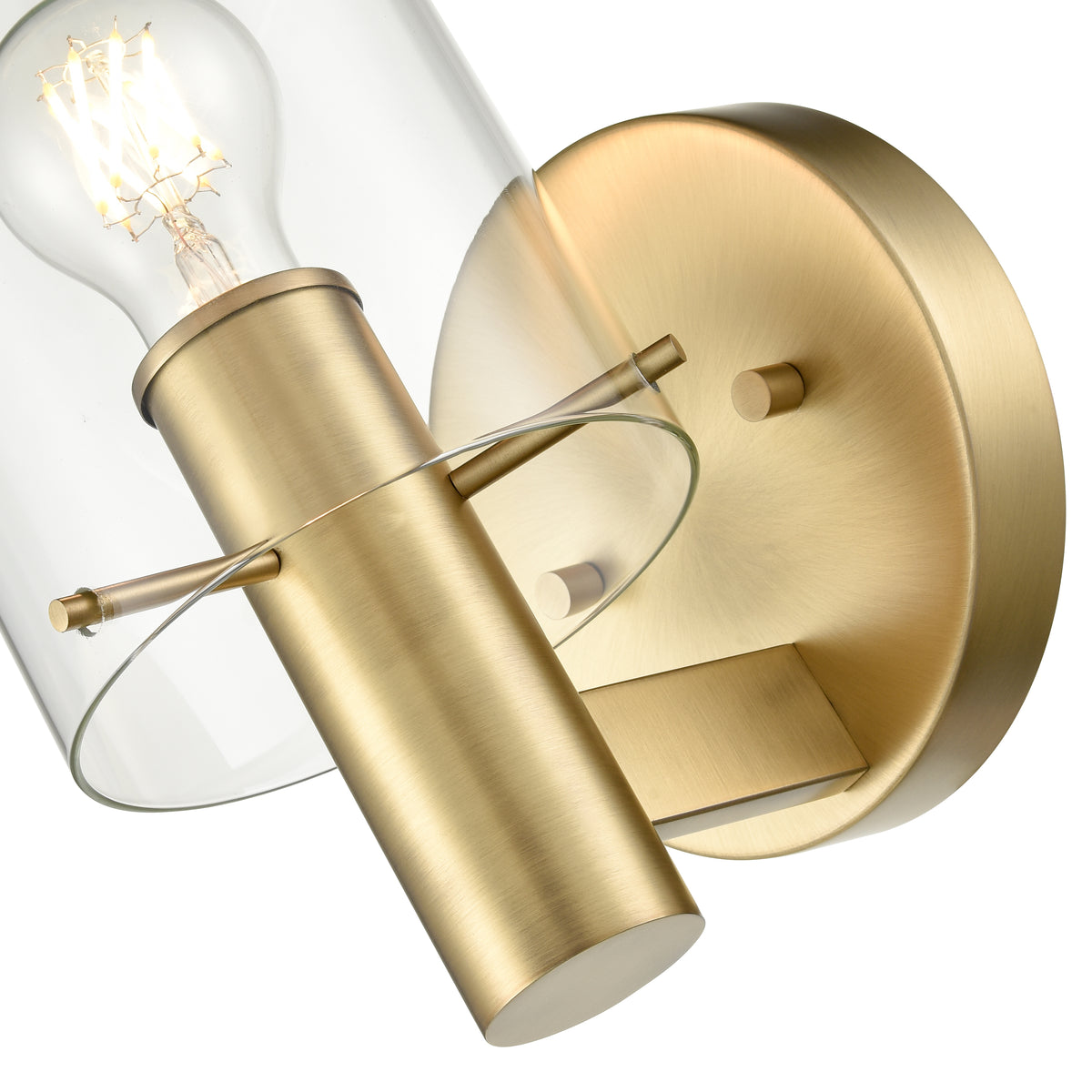 6'' Apolla Vintage Brass 1 Light Wall Sconce
