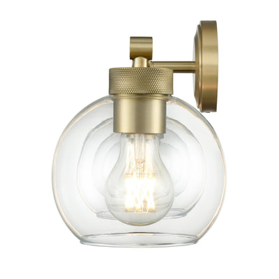 35'' Jonatan Vintage Brass 4 Light Bath Vanity