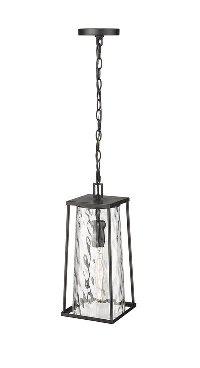 17.5'' Dutton Powder Coated Black 1 Light Hanging Lantern