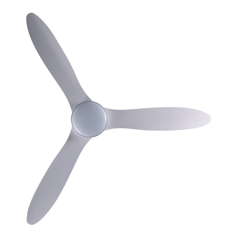 56 Inch 1 Light LED DC WiFi Indoor Outdoor Smart Fan in White with Remote