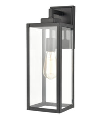 6''  Powder Coated Black 1 Light Wall Sconce