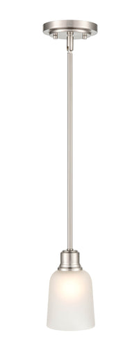 7.25'' Amberle Brushed Nickel 1 Light Mini Pendant