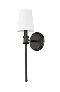 5'' Adorra Matte Black 1 Light Wall Sconce